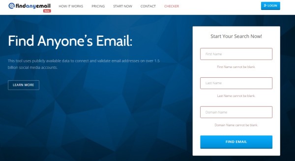 5 Tools To Find Email Address By Domain Or Name Web Knowledge Free